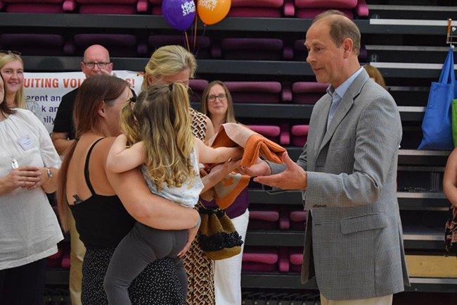 Prince Edward and Sophie Wessex Paid a low-key visit for Special Cause