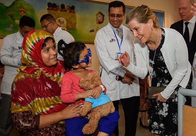 Sophie Wessex pays royal visit to Blindness Charity for Special Reason