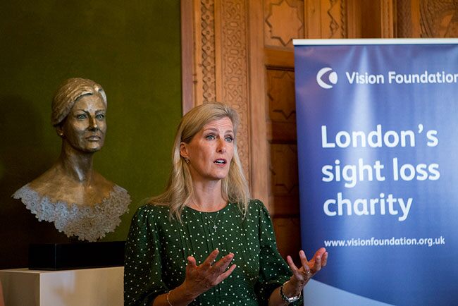 The Countess of Wessex unveils her incredible sculpture that made Royal History