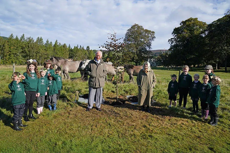The Queen and Prince Charles carry out Mother-Son Engagement at Balmoral