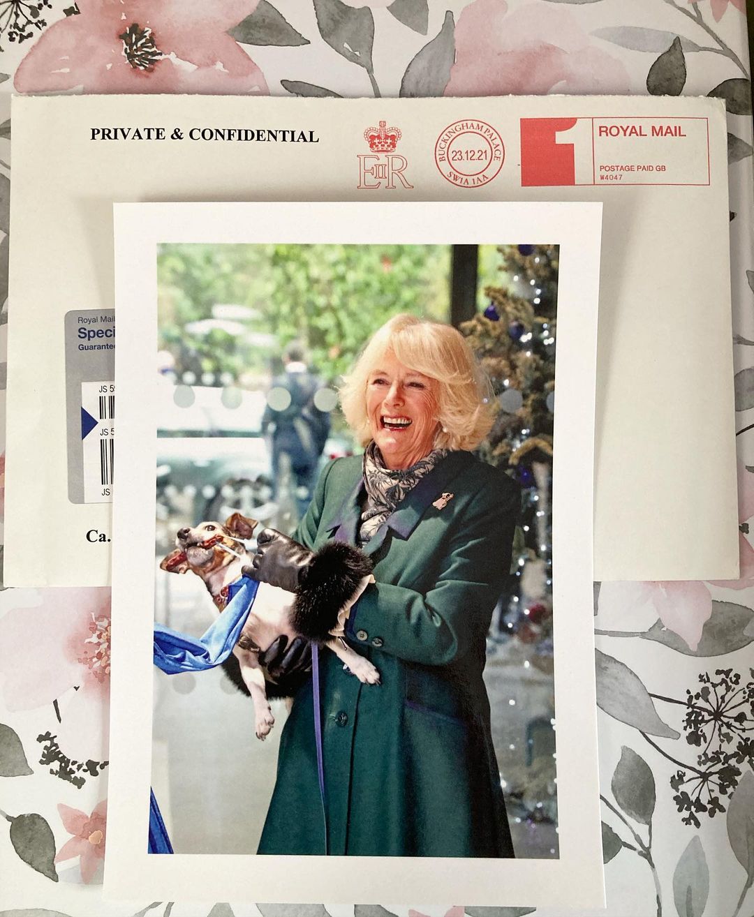 The Duchess of Cornwall Chooses Unexpected Christmas Photo to Thank Royal Fans