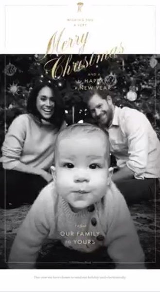 Meghan Markle's Friend Shares True Story Behind Archie's Adorable Christmas Card