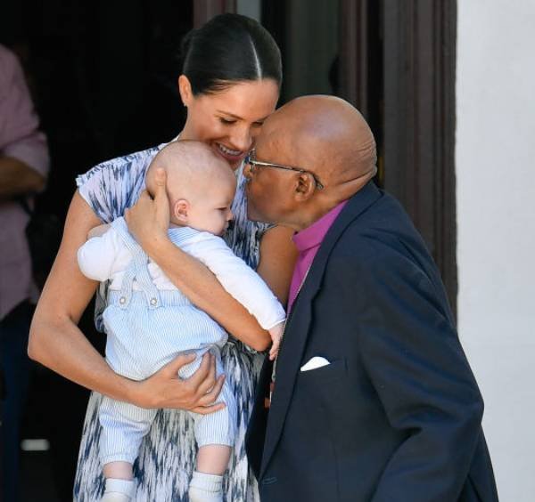 Prince Harry and Meghan Markle Pay Heartfelt Tribute to Friend-Archbishop Desmond Tutu-Who ‘Held Son, Archie’