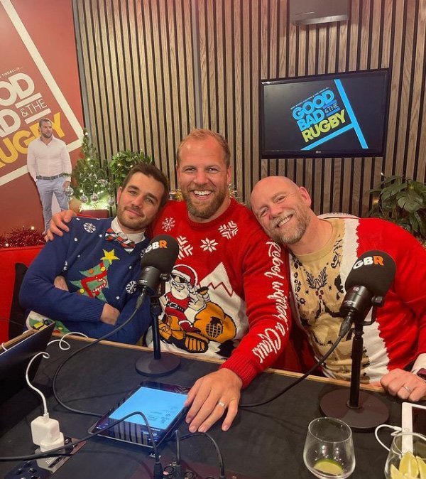 Mike Tindall's Very Unexpected Christmas jumper Revealed!