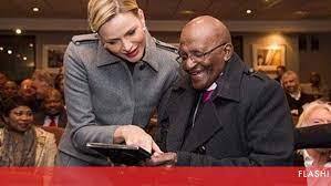 Princess Charlene Mourns Death of 'Dear Friend,' Desmond Tutu