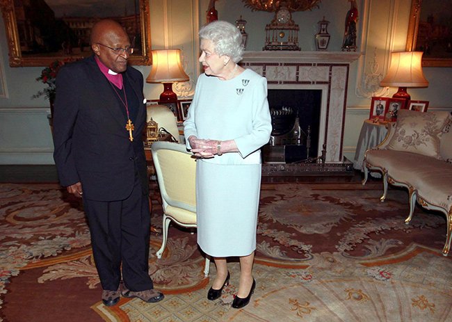 The Queen and Royals Reveal Sadness Over Death of Archbishop Desmond Tutu
