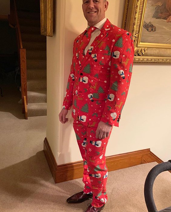 Mike Tindall's Very Unexpected Christmas jumper Revealed!