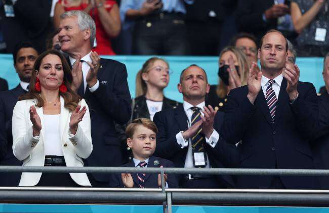 Prince William and Prince George Make Unexpected Sporting Appearance