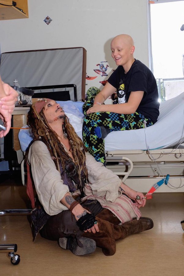 Why Does Johnny Depp Visit Children's Hospitals So Often?