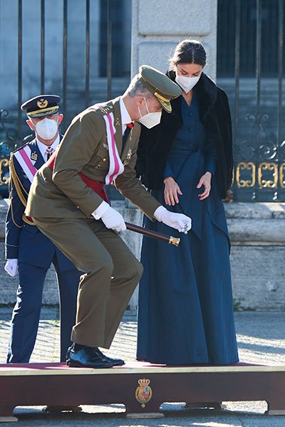 Queen Letizia Almost Loses Precious Jewel On First Day Back At Work