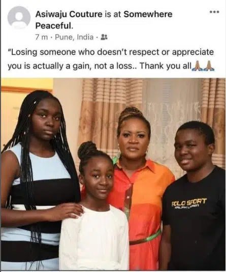 Funsho, Wife Of Mercy Aigbe’s New Lover Opens Up On Relationship With Her Husband