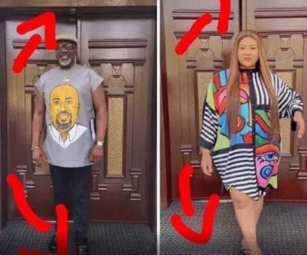 Nollywood Actress Causes Stir After She Was Spotted At Dino Melaye’s House