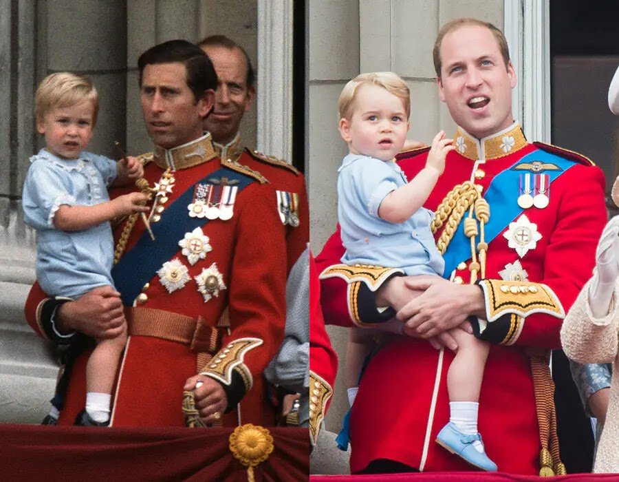 Striking Photos of Royal History Repeating Itself