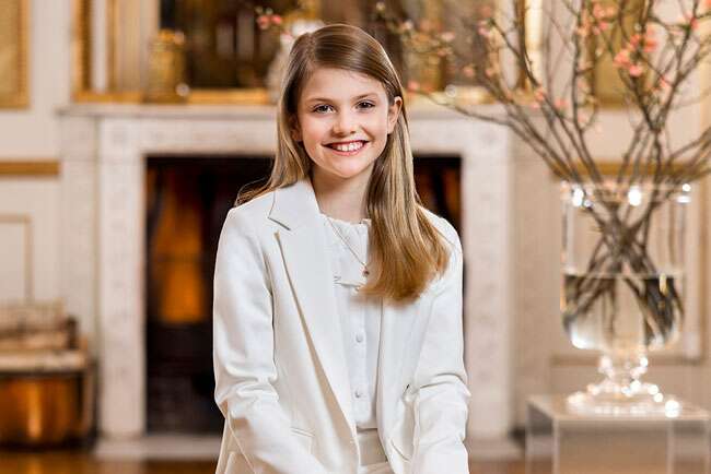 Crown Princess Victoria Shares A New Photo Of Princess Estelle On Milestone Birthday