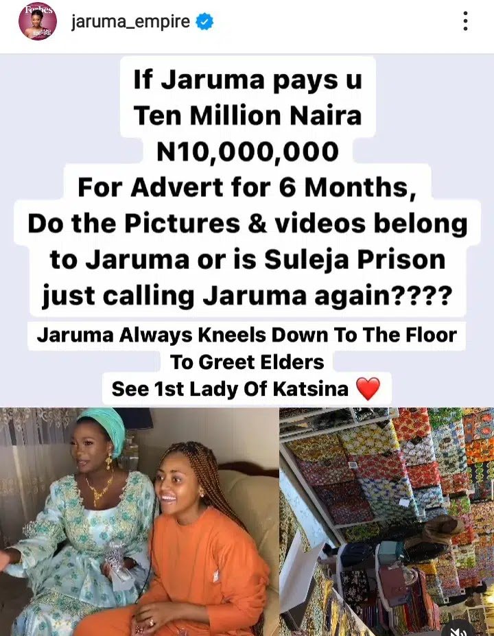 Jaruma Daringly Challenges Regina Daniels Again After Spending Days In Prison