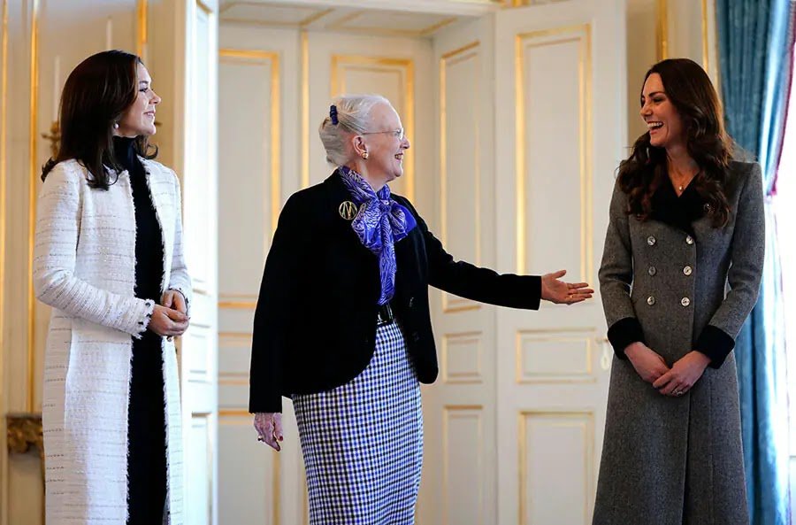 Photos: Duchess Kate Reunites With Crown Princess Mary On Day Two Of Copenhagen Royal Visit