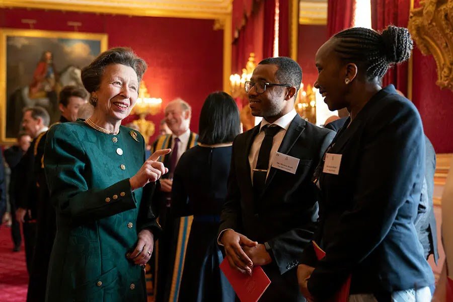 Photos: Prince Charles and Princess Anne Team Up For Rare Joint Outing In London
