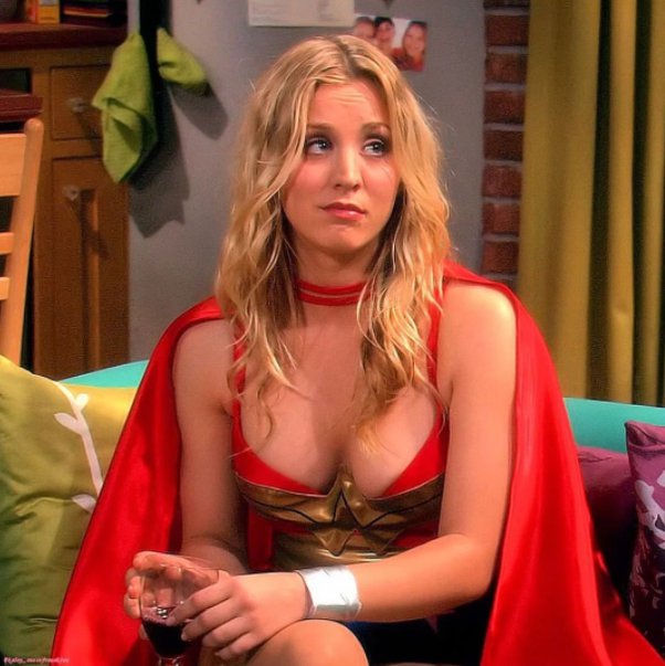 Actress Kaley Cuoco Smart Attitude