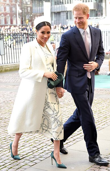 Again wearing Victoria's brand to another high-profile royal engagement