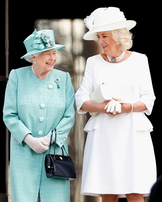 Duchess Kate warmly embraced Camilla inside the Abbey