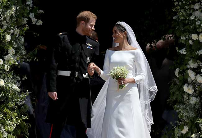 Harry and Meghan wed in 2018