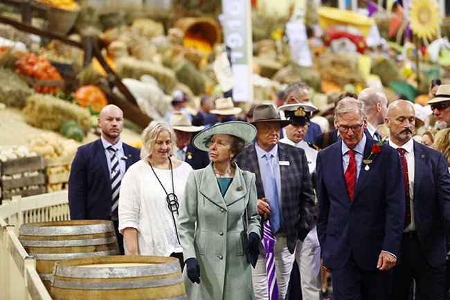Anne was recently undertaking royal duties in Australia