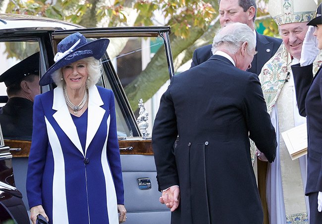 Camilla and Charles stepped in for the Queen on Thursday