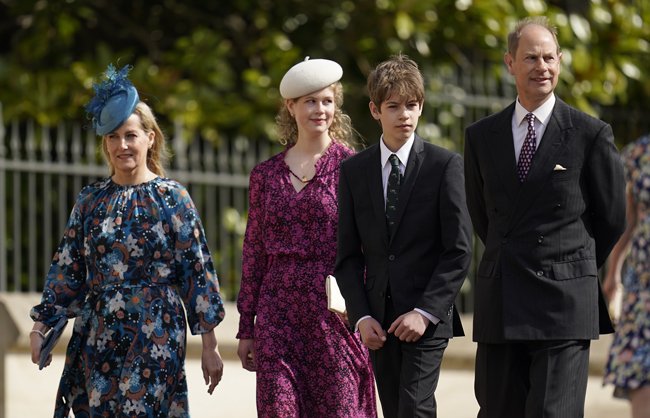 The Countess of Wessex and her family were also in attendance