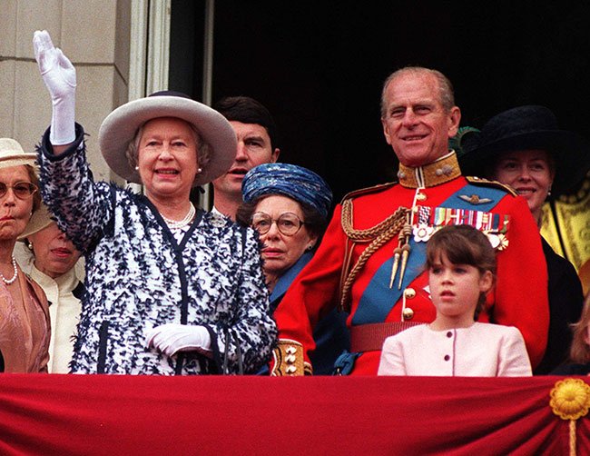 Princess Eugenie uploaded this throwback snap with the Queen