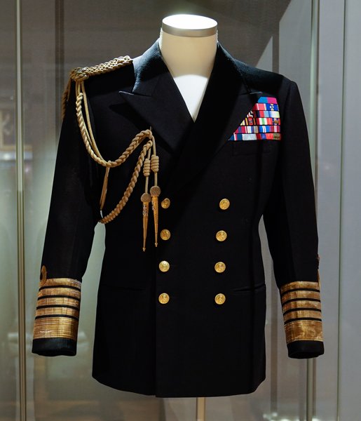 Prince Philip's uniform will be displayed in Portsmouth Historic Dockyard