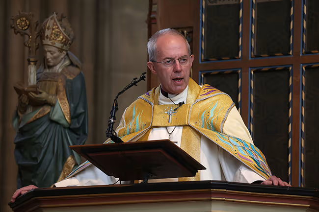 The Archbishop of Canterbury has been forced to pull out of the Queen's Platinum Jubilee service