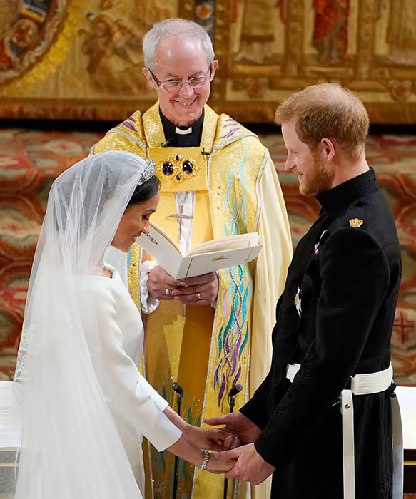Justin Welby signed Harry and Meghan's wedding certificate