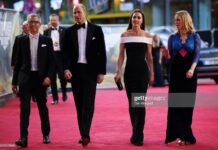 The Duke and Duchess of Cambridge Attended Top Gun: Maverick Premiere
