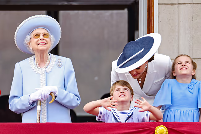 Prince Louis looked adorable in his sailor suit