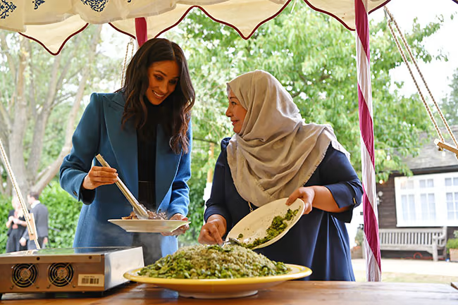 Meghan marked the launched of the cookbook Together back in September 2018