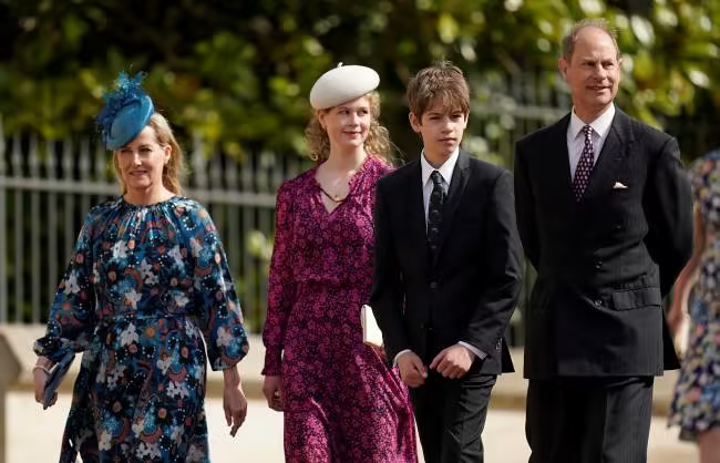 Sophie and Edward share two children