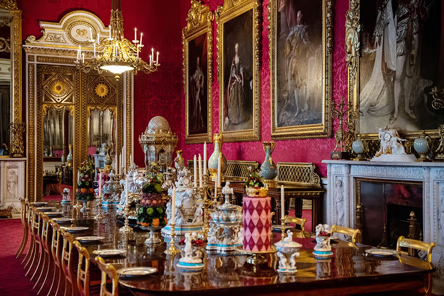 Her gorgeous crockery is used for state banquets