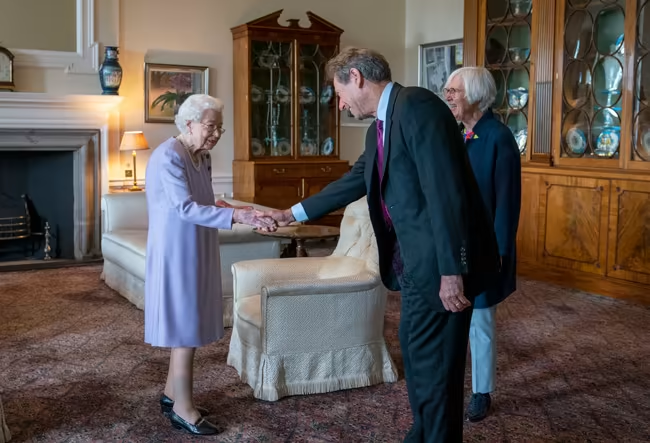 The Queen has a large collection of fine China