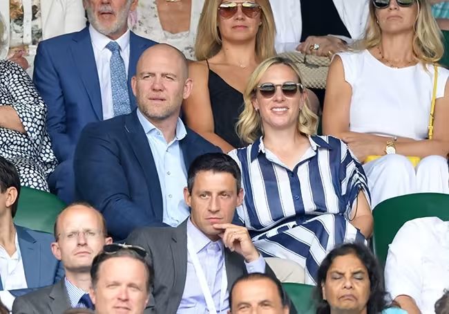 Zara looked stunning in Sport Max Code during her 2019 Wimbledon appearance