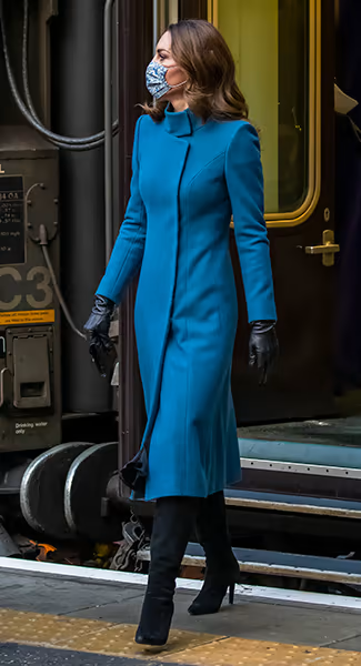 The Duchess enjoys travelling by train