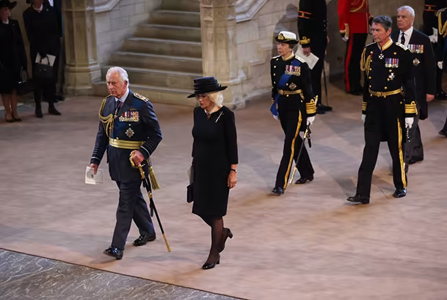 Camilla has been in pain whilst undertaking has new duties as Queen Consort