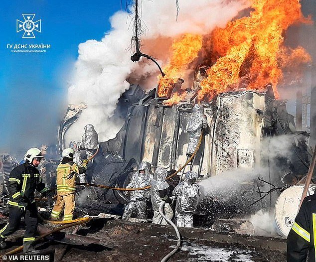Vladimir Putin's Blitz Plunges Ukraine Into Darkness