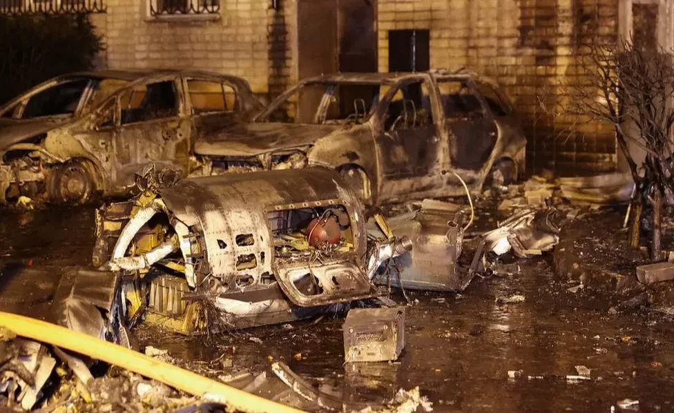 Russia And Ukraine War: Russian warplane crashes into apartment block in Russian city killing 13 (video)