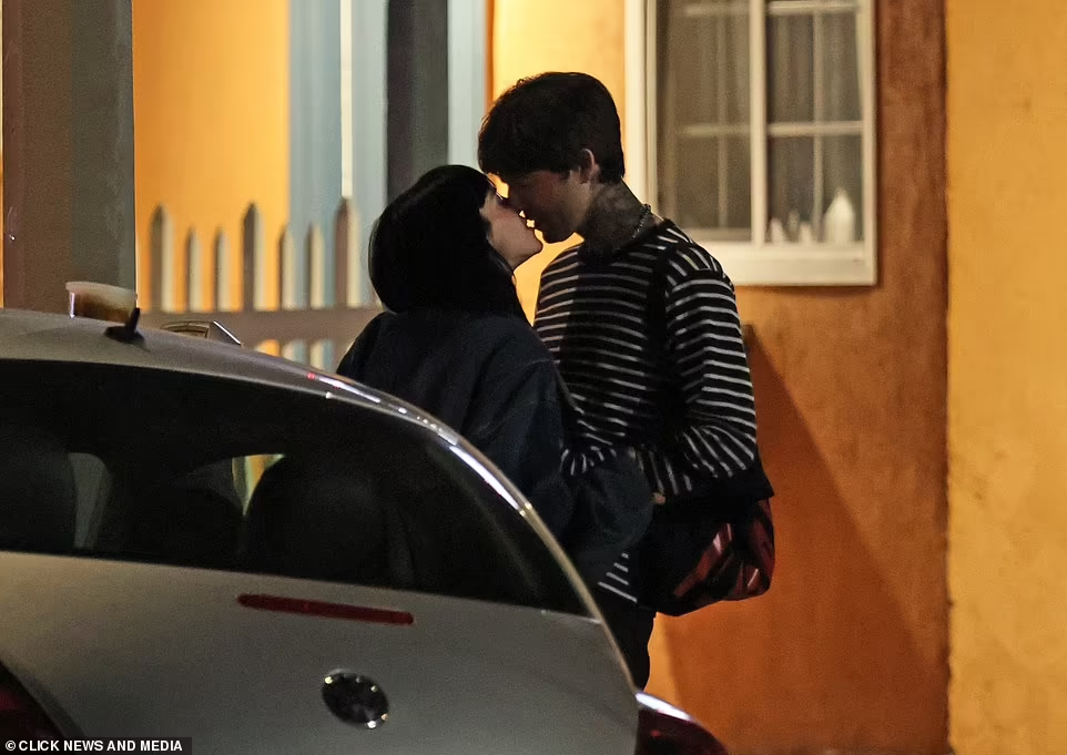 Billie Eilish, 20, confirms new romance with musician Jesse Rutherford, 31 as they lock lips during dinner date in LA (photos)