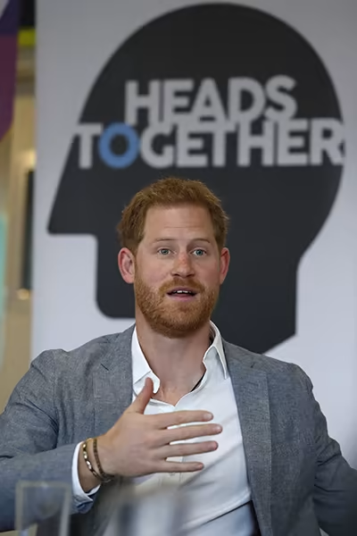 The Duke is passionate about mental health