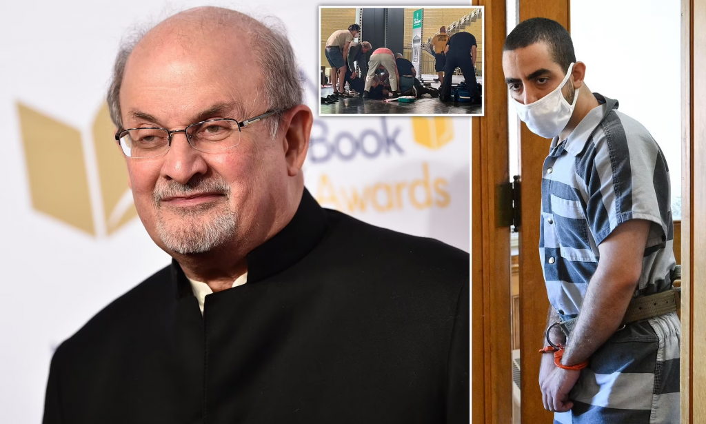 Salman Rushdie lost the sight in one eye and suffered 15 wounds to his neck and body after knife attack