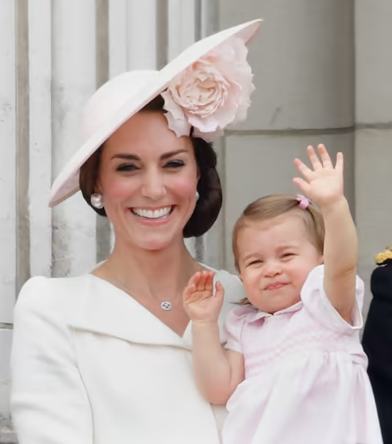 Princess Charlotte is the King's eldest granddaughter
