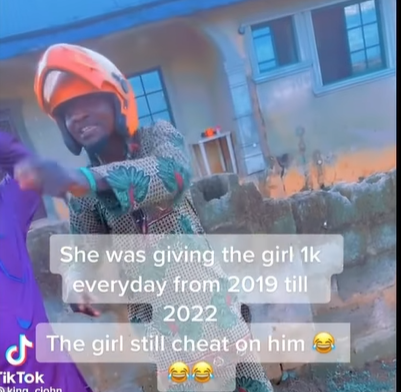 image-417 Man recounts how his girlfriend allegedly cheated on him even after giving her N1k every day from 2019 to 2022 (video)