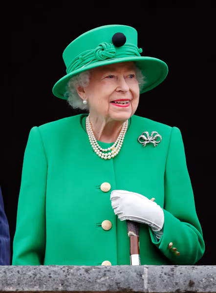 The Queen's necklace was known as part of her 'uniform'