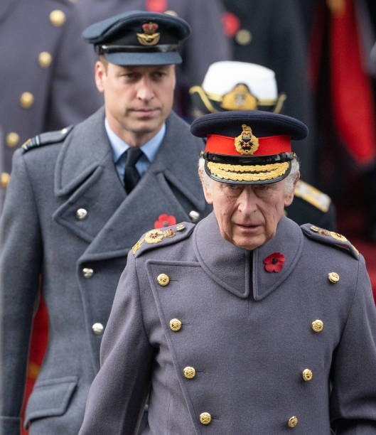 The Prince And Princess Of Wales Attend Remembrance Sunday